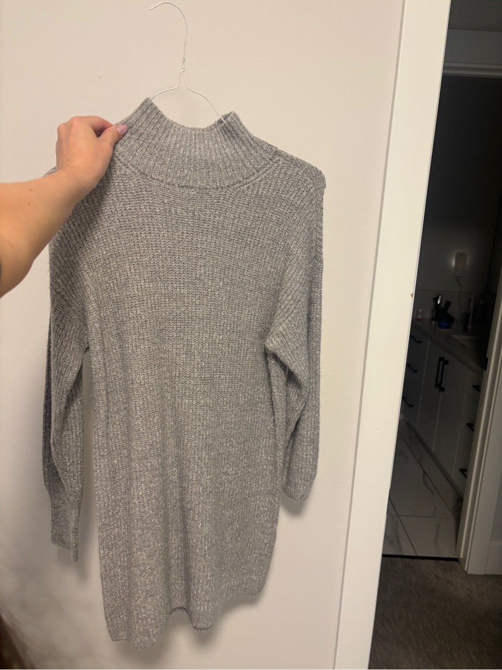 Garage Knit Turtleneck Sweater Dress - Women's - Picture 3 of 4